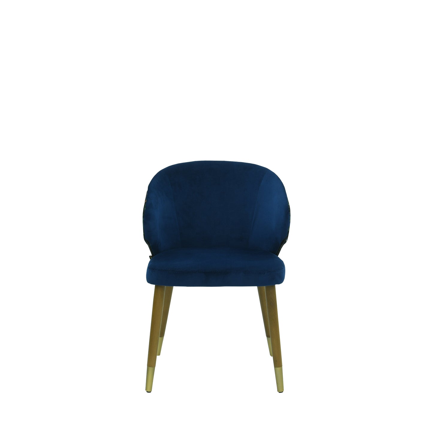 Scaun albastru din catifea sau piele ✔ model CAPRICE