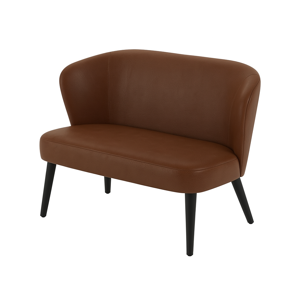 Bancheta piele LOTUS culoare MARO