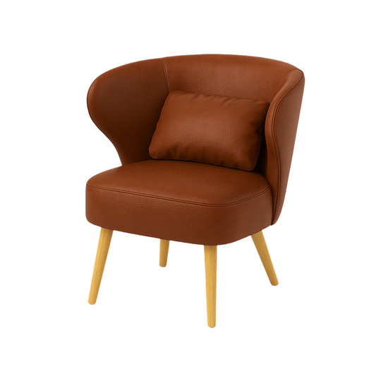 Fotoliu piele CAPRICE culoare MARO