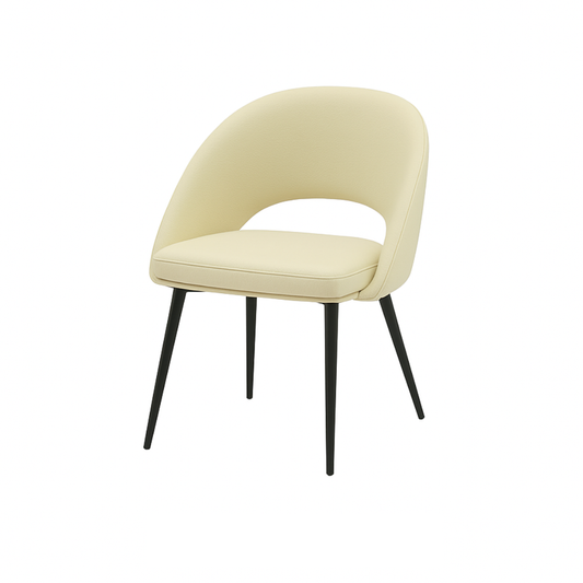 Scaun piele BEJ | model LAVA