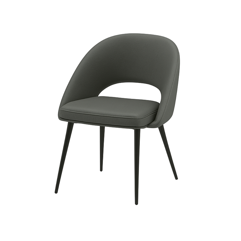 Scaun piele GALBENA | model LAVA