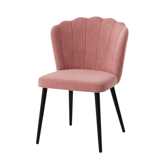 Scaun catifea ROZ | model ARIA