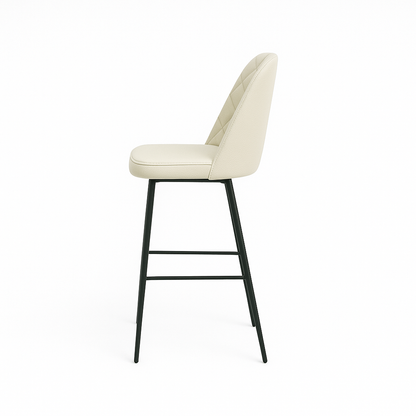 Scaun bar piele naturala ALBA | model FOX