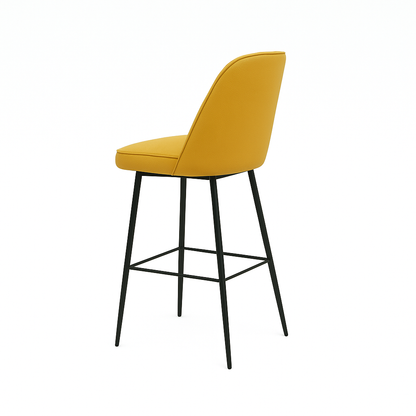 Scaun bar piele naturala ALBA | model FOX