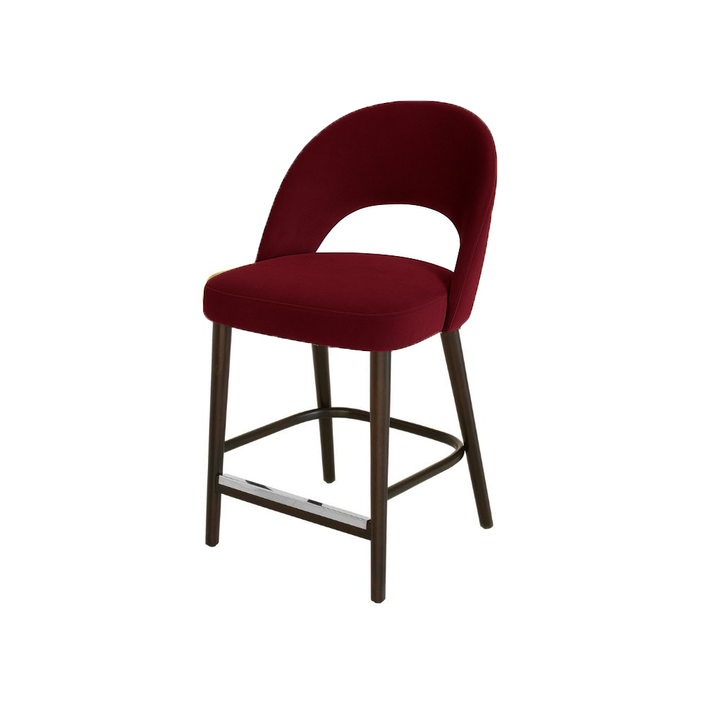 Scaun bar catifea BORDO | model EXPRES