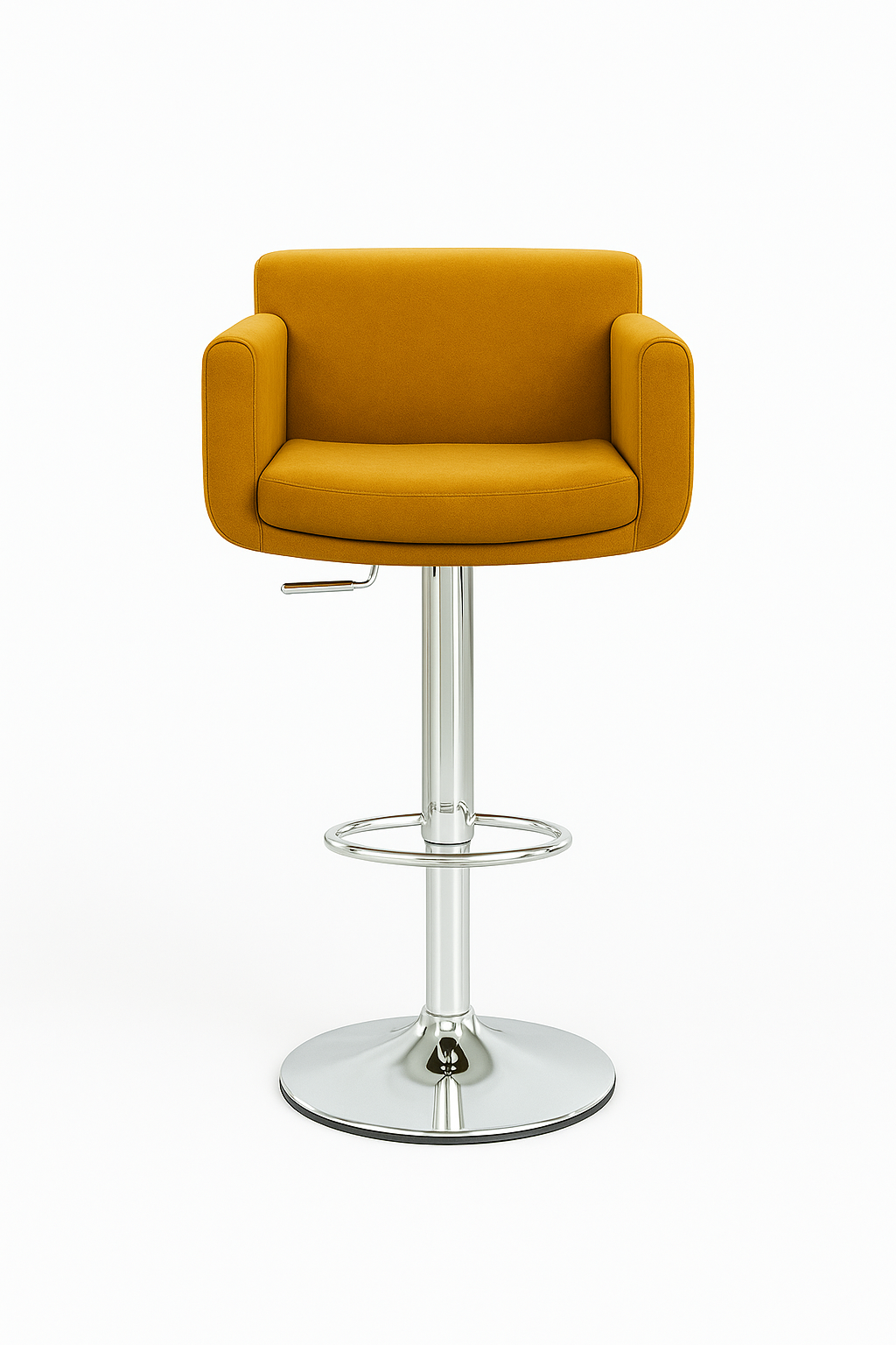 Scaun bar catifea ALBASTRA | model IDA