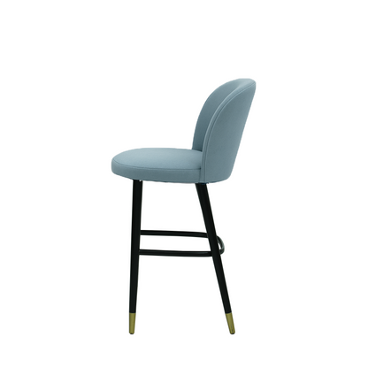 Scaun bar catifea BEJ | model SAM