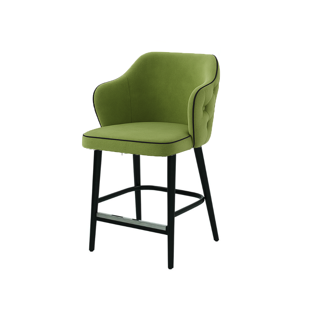 Scaun bar catifea ROZ | model ZOE