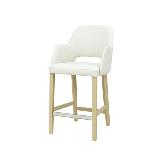 Scaun bar piele ALBA | model APRIL