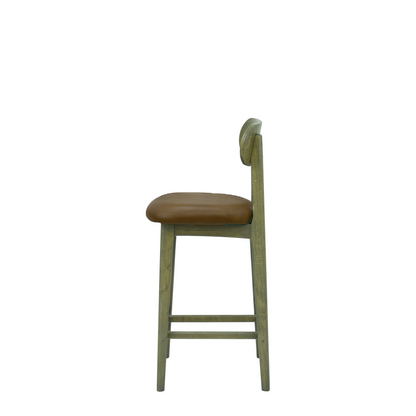 Scaun bar piele BORDO | model CLEO