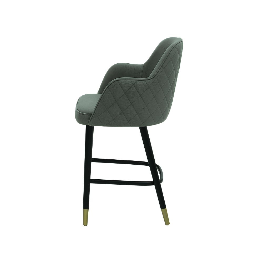 Scaun bar piele GALBENA | model PINO X