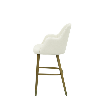 Scaun bar piele ALBASTRA | model PINO