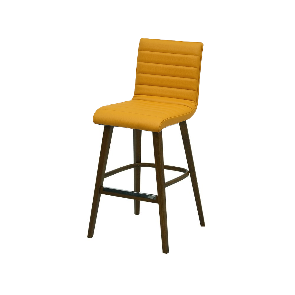 Scaun bar piele naturala MARO | model RIGA