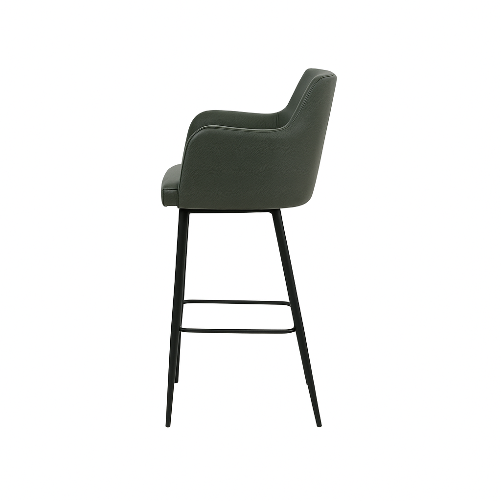 Scaun bar piele BEJ | model SINDY