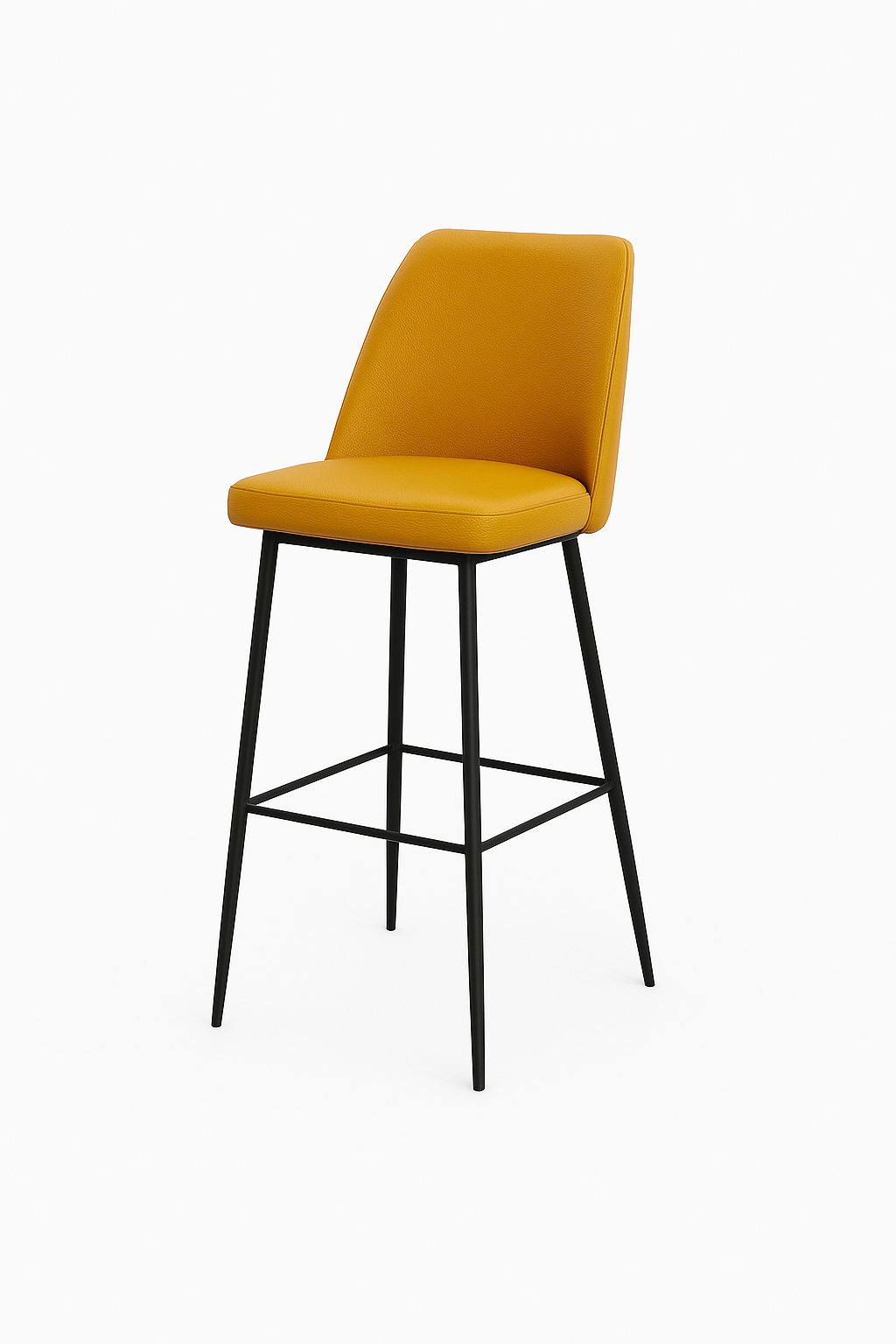 Scaun bar piele ALBA | model SOLO