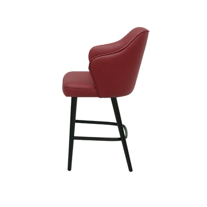 Scaun bar piele GALBENA | model ZEUS