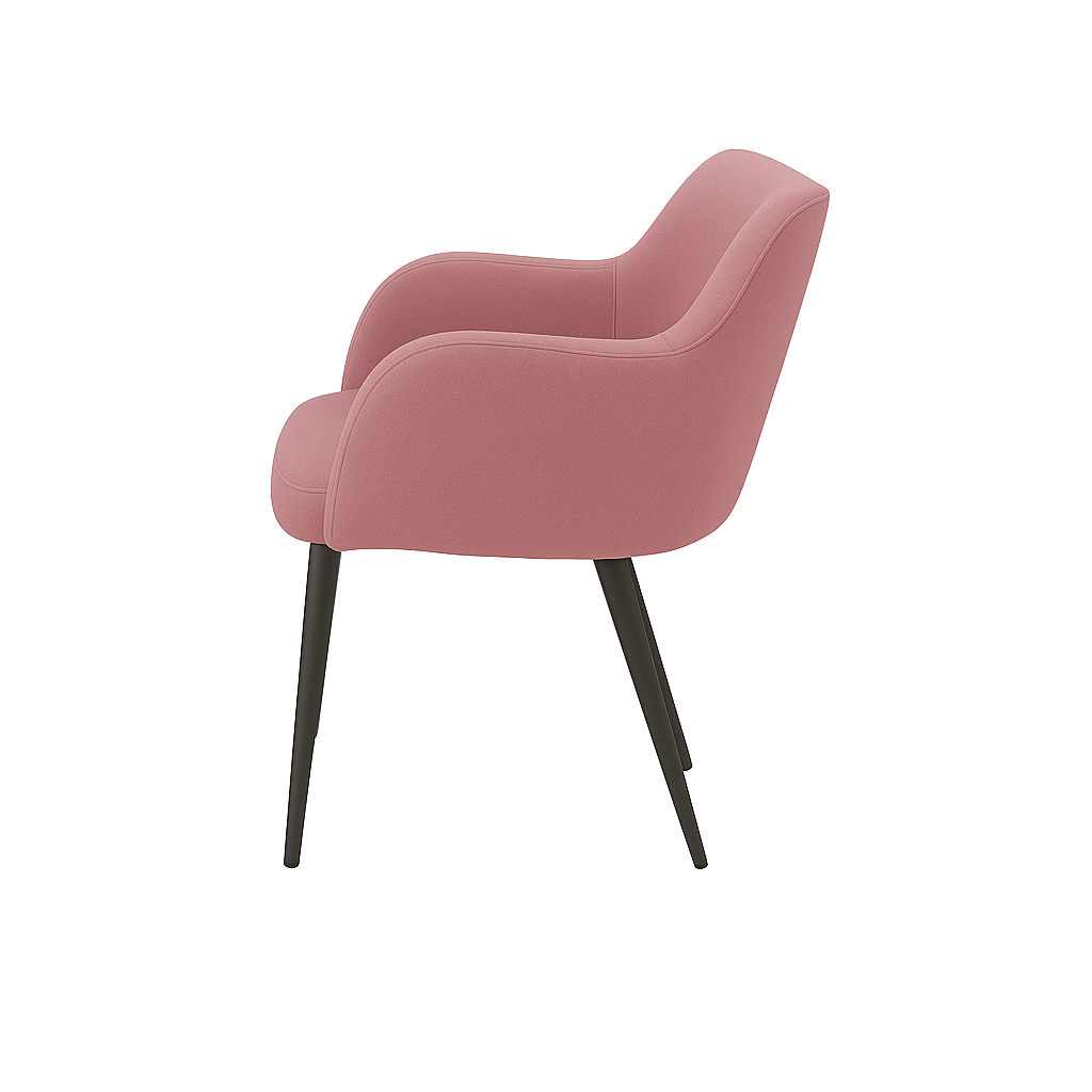 Scaun catifea ROZ | model PERDIX