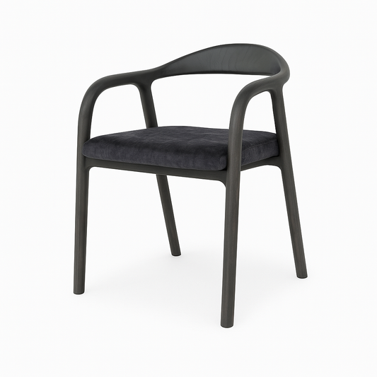 Scaun catifea GRI | model ELMO