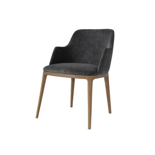 Scaun catifea GRI | model VIVI