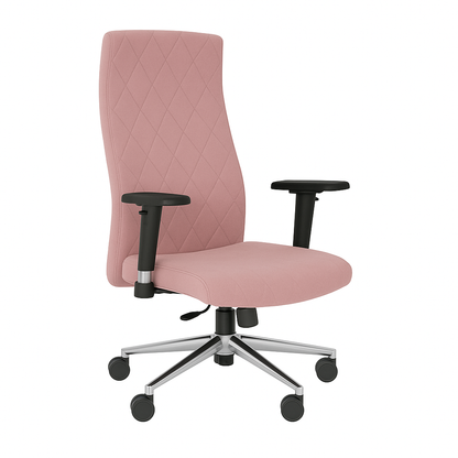 Scaun birou catifea ROZ | model MAGIC P