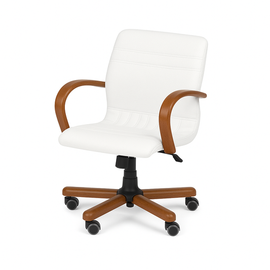 Scaun birou piele ALBA | model GOLD O