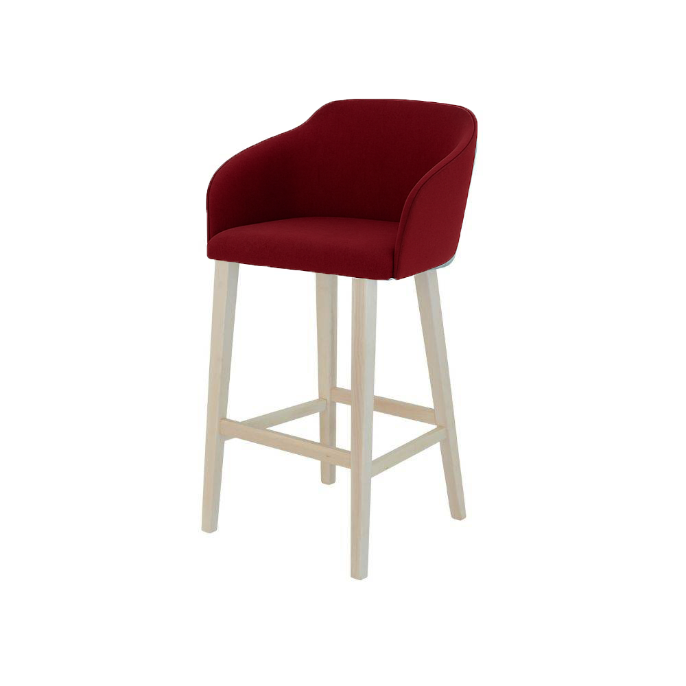 Scaun insula catifea ALBASTRA | model CROCO