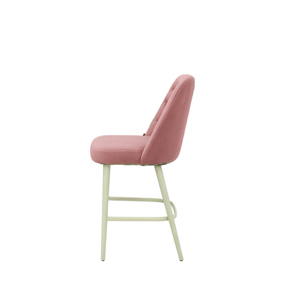 Scaun insula catifea ALBASTRA | model SCOT