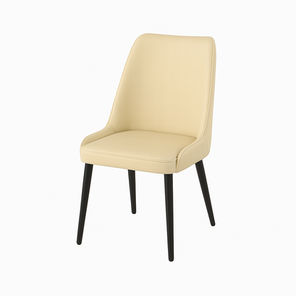 Scaun piele GALBENA | model GINA