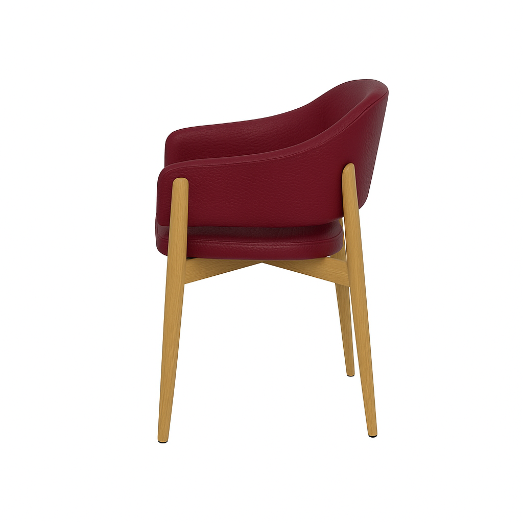 Scaun piele BEJ | model ALMA