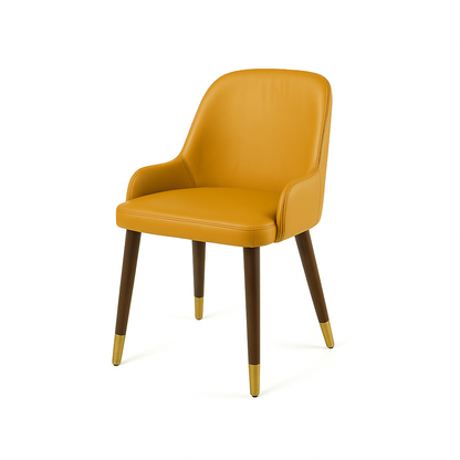 Scaun piele NEAGRA | model ROCCO G