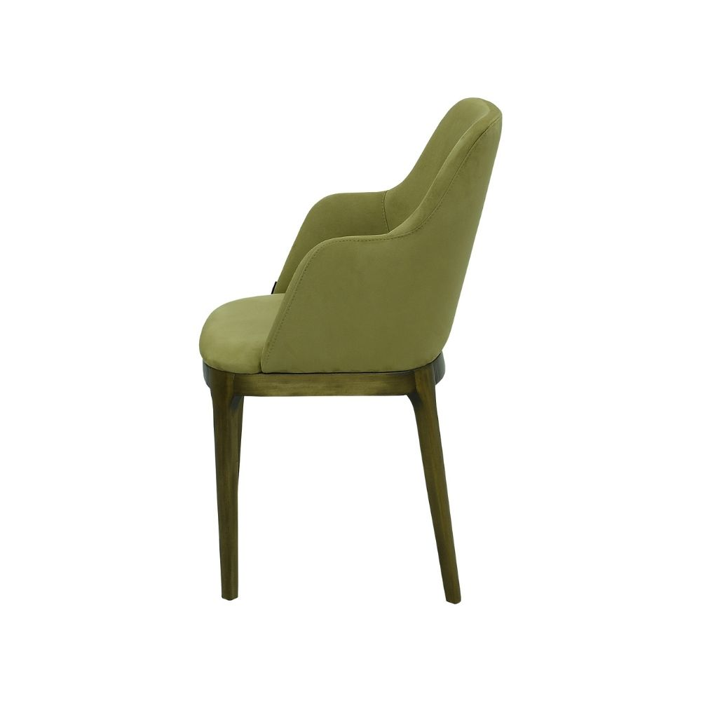 Scaun verde din material sau piele naturala ✔ model VERONA